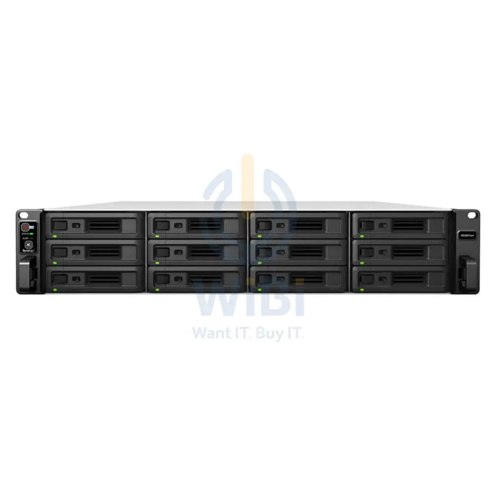 Synology RackStation RS3621xs + - 144TB / 8x 18TB / SATA / 12-Bays / USB / LAN / Rack (2U) Storage > NAS Storage