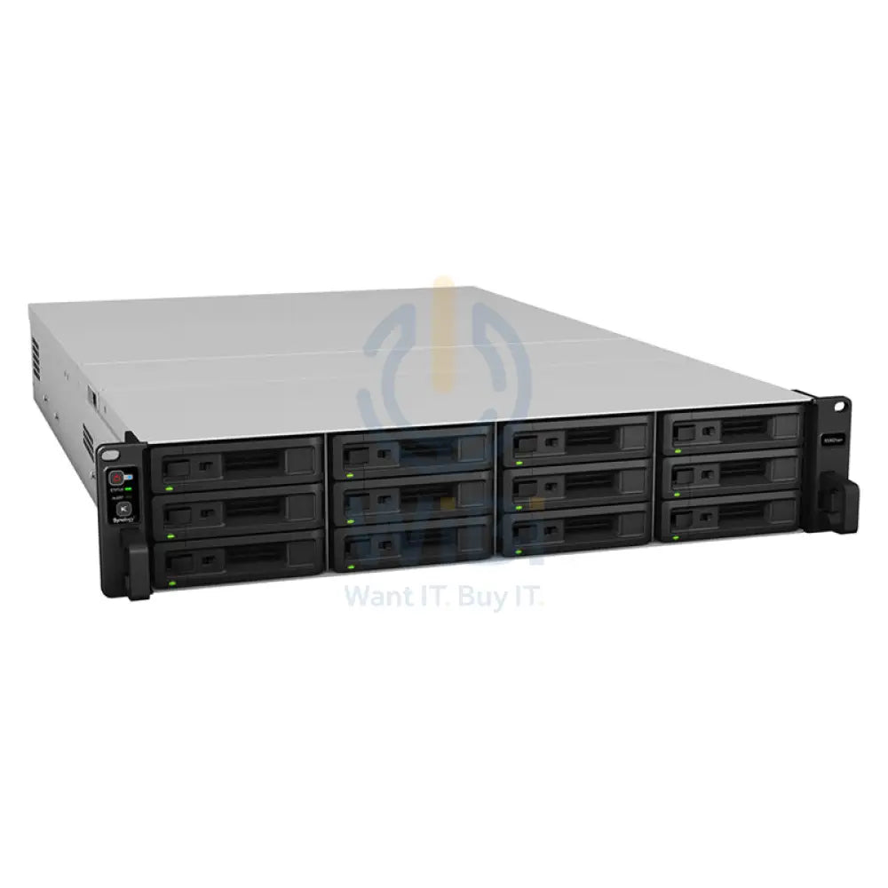 Synology RackStation RS3621xs + - 216TB / 12x 18TB / SATA / 12-Bays / USB / LAN / Rack (2U) Storage > NAS Storage