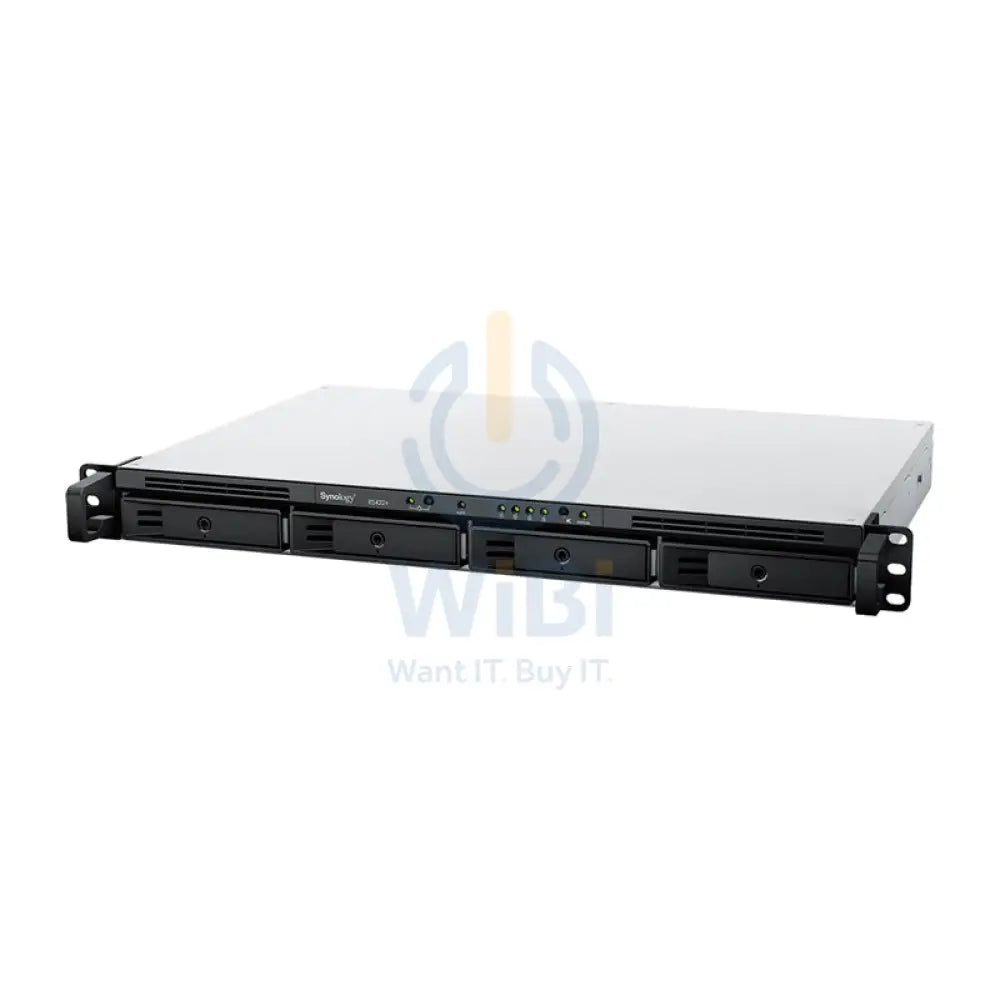 Synology RackStation RS422 + - 54TB / 3x 18TB / SATA / 4-Bays / USB / LAN / Rack (1U) Storage > NAS Storage
