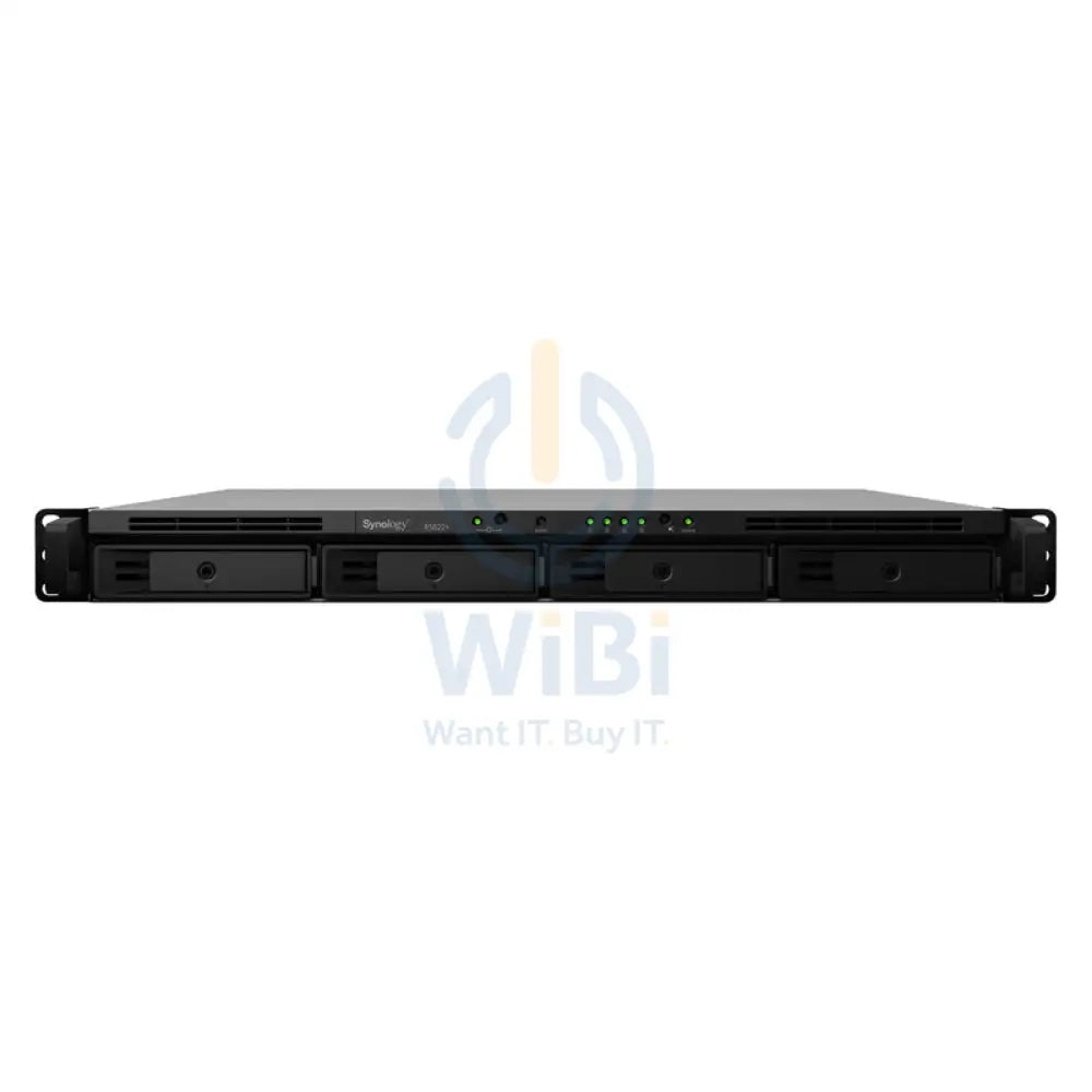 Synology RackStation RS822 + - 72TB / 4x 18TB / SATA / 4-Bays / eSATA / USB / LAN / Rack (1U) Storage > NAS Storage