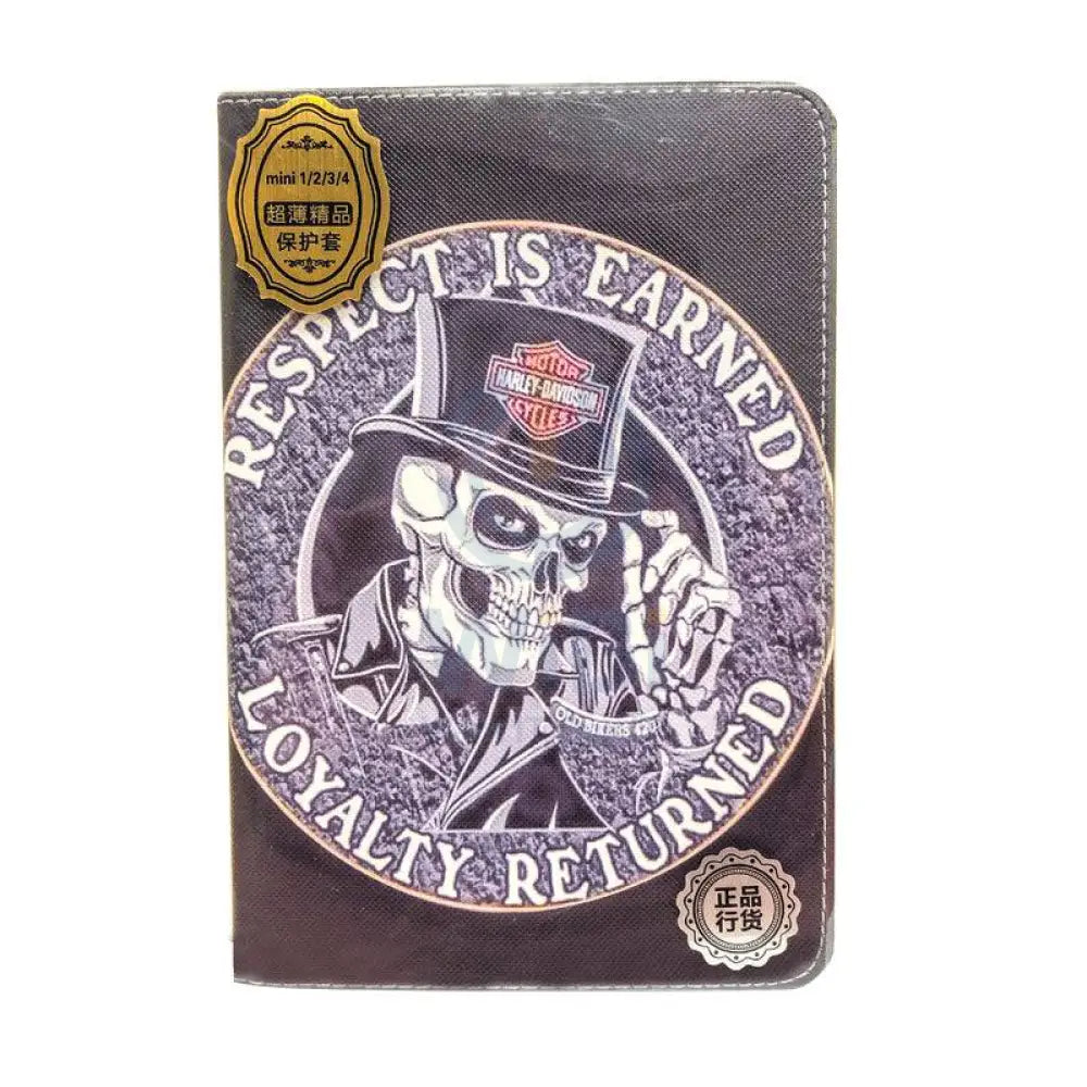 Tablet Flip Cover For iPad Mini 1/2/3/4 - Skull Accessories > Mobiles & Tablets