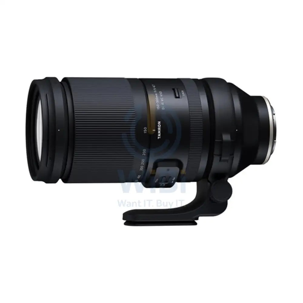 Tamron A057S Vxd Lens For Sony Fe Full-Frame & Tripod Base - 150-500Mm F/5-6.7 / Di Iii Vc - Black Cameras > DSLR