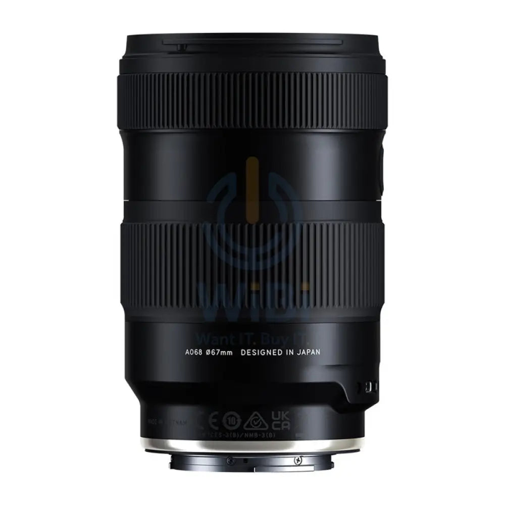Tamron A068S Di Iii Vxd Lens For Sony With Hood - 17-50Mm F/4 / Autofocus / Full-Frame - Black Cameras > DSLR Camera