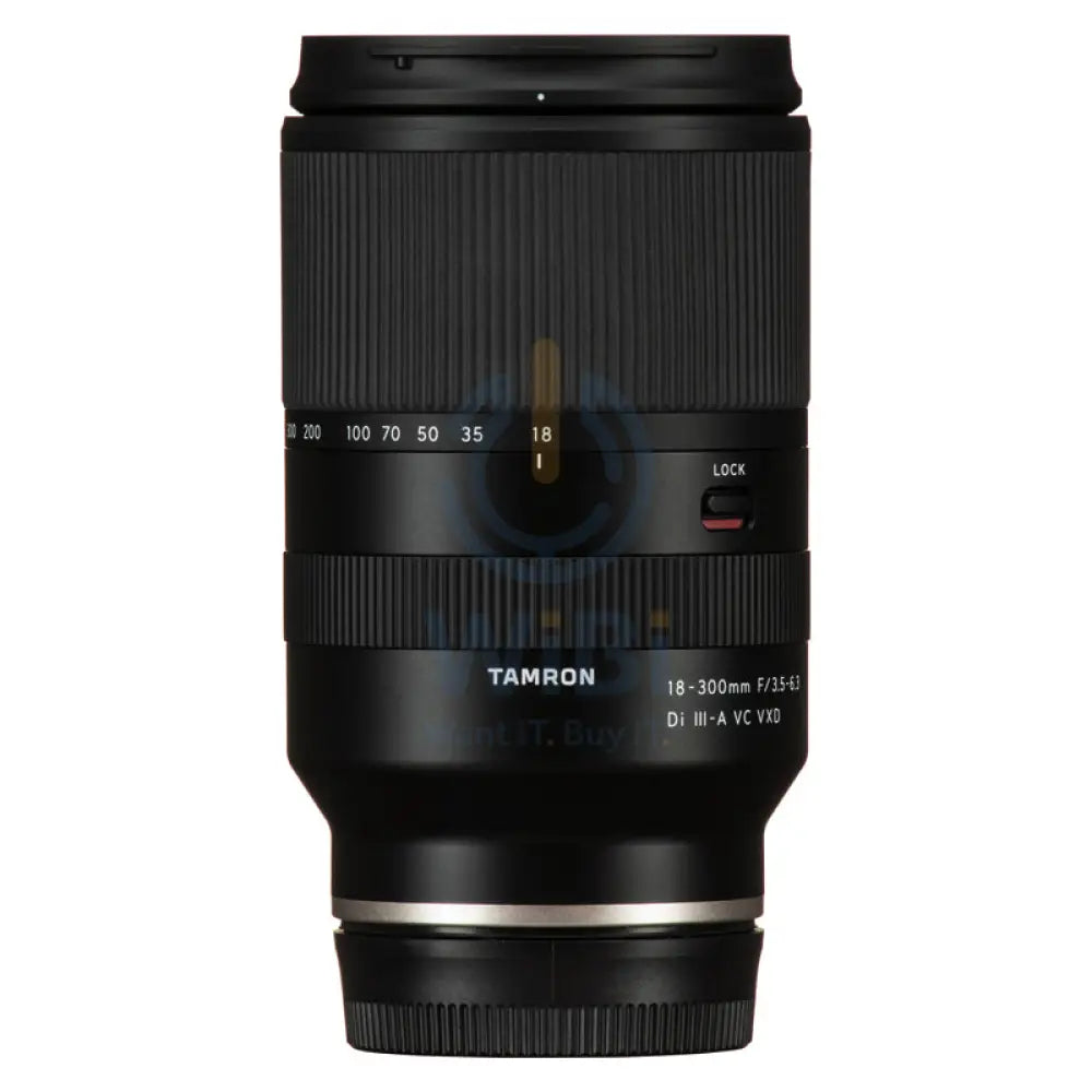 Tamron B061S Vxd Lens For Sony E (Aps-C) With Hood - 18-300Mm F/3.5-6.3 / Di Iii-A Vc - Black Cameras > DSLR Camera Lens