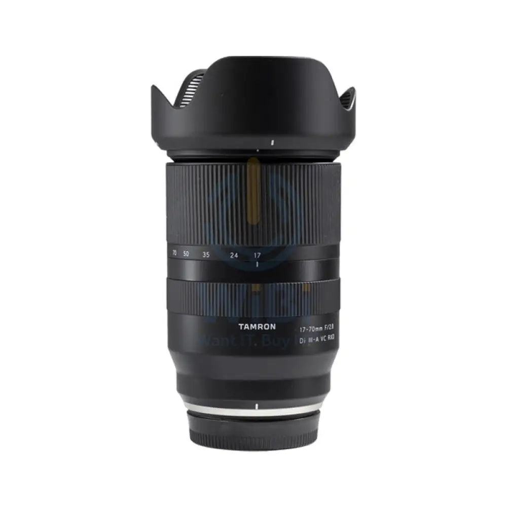 Tamron B070X Di Iii-A Vc Rxd Lens Sony E and Fujifilm X (Aps-C) With Hood - 17-70Mm F/2.8 / Autofocus - Black Cameras >
