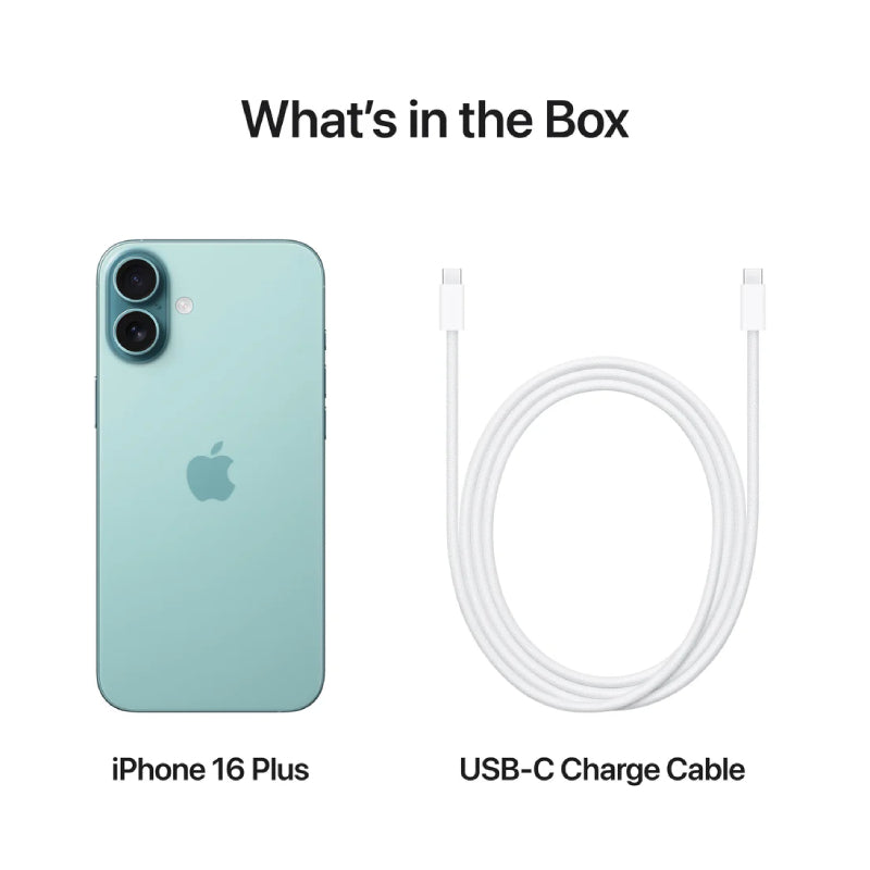 Apple iPhone 16 Plus - 512GB / Teal / 5G / 6.7’’ / Middle East Version Mobiles & Tablets > Mobiles