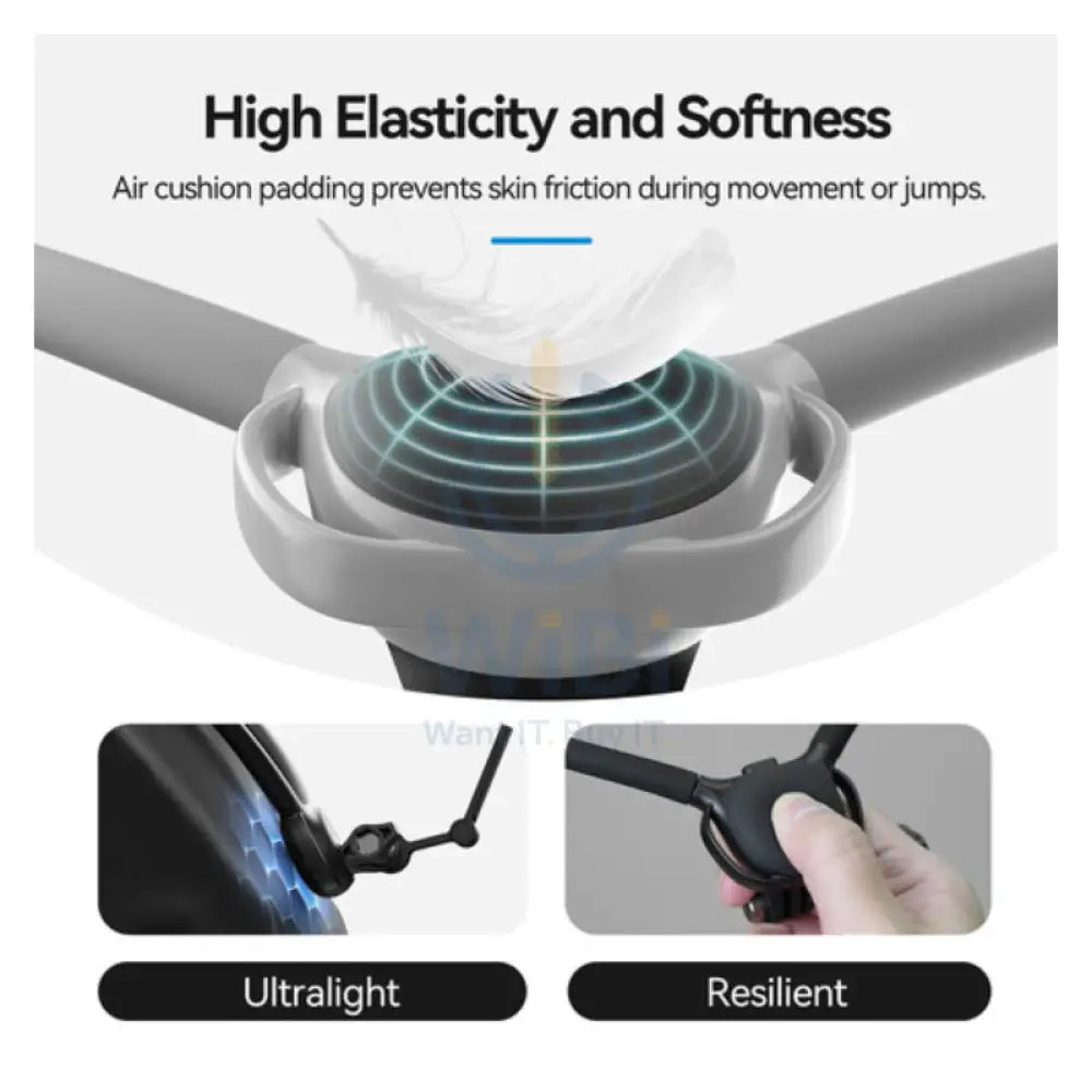 TELESIN Action Camera Neck Holder SE 2.0 - Gray Accessories > Mobiles & Tablets > Mobiles > Mobile Holder / Stands