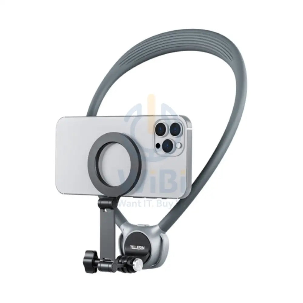 TELESIN Action Camera Neck Holder SE 2.0 - Gray Accessories > Mobiles & Tablets > Mobiles > Mobile Holder / Stands