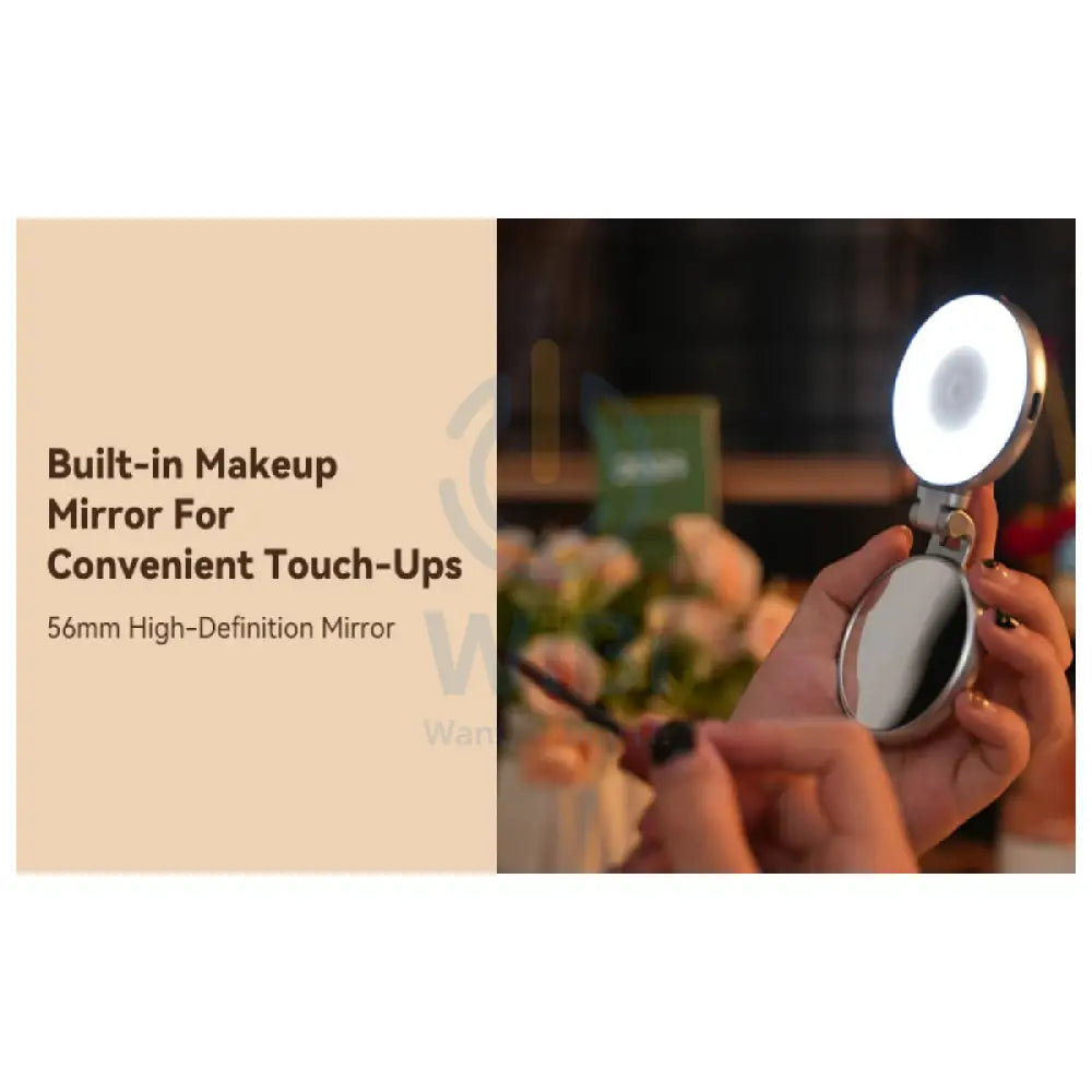 TELESIN C03 Magnetic Selfie Light Phone Grip - Silver Accessories > Mobiles & Tablets > Mobiles > Grips