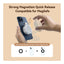 TELESIN C03 Magnetic Selfie Light Phone Grip - Silver Accessories > Mobiles & Tablets > Mobiles > Grips