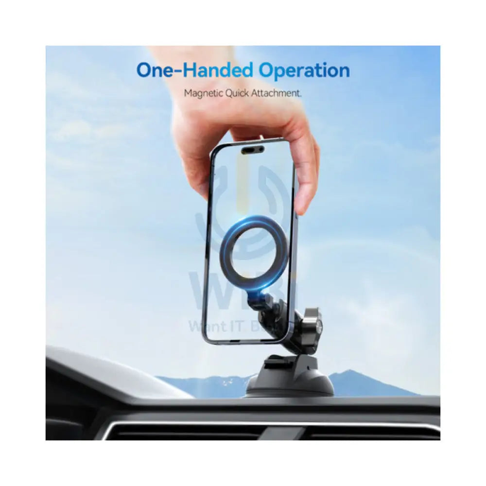 TELESIN Car Suction MagSafe Cup Mount Accessories > Mobiles & Tablets > Mobiles > Mobile Holder / Stands