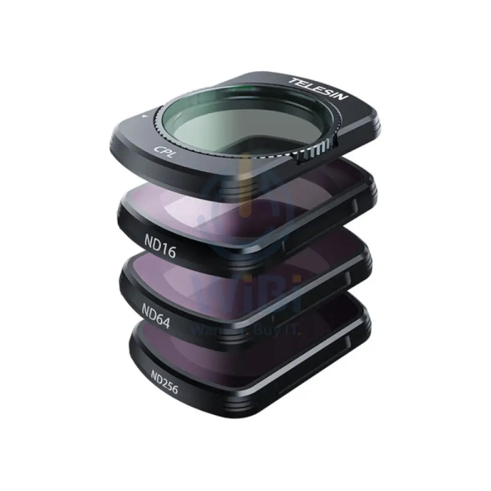 TELESIN CPL/ND 4-Filter Set for DJI Osmo Pocket 3 Accessories > Cameras