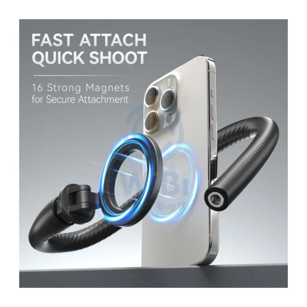TELESIN Flexible Magnetic Mount for Smartphones - Black Accessories > Mobiles & Tablets > Mobiles > Mobile Holder