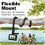 TELESIN Flexible Mount for Action Cameras/Phones - Black Accessories > Cameras
