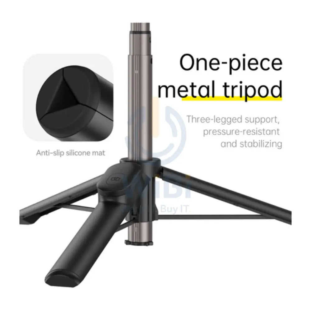 TELESIN Magnetic Bluetooth Selfie Stick - Black Accessories > Mobiles & Tablets > Mobiles > Mobile Holder / Stands
