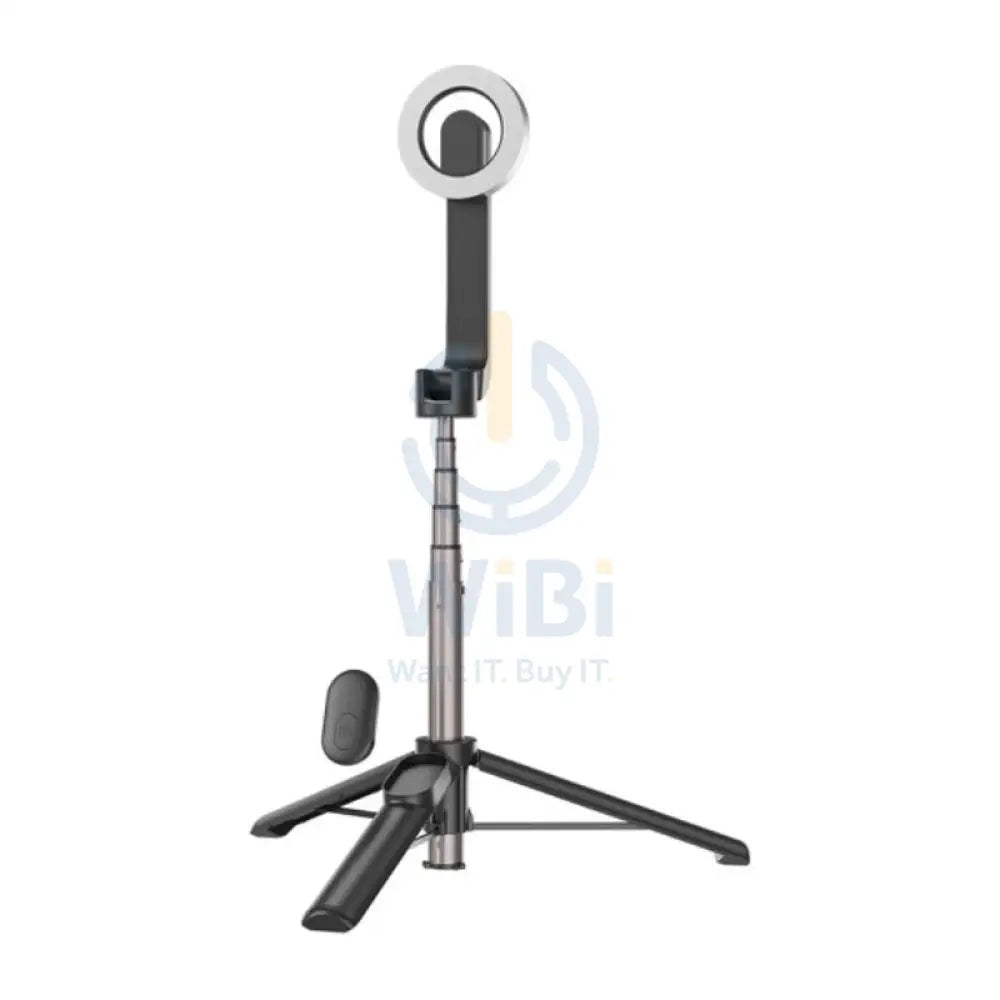 TELESIN Magnetic Bluetooth Selfie Stick - Black Accessories > Mobiles & Tablets > Mobiles > Mobile Holder / Stands