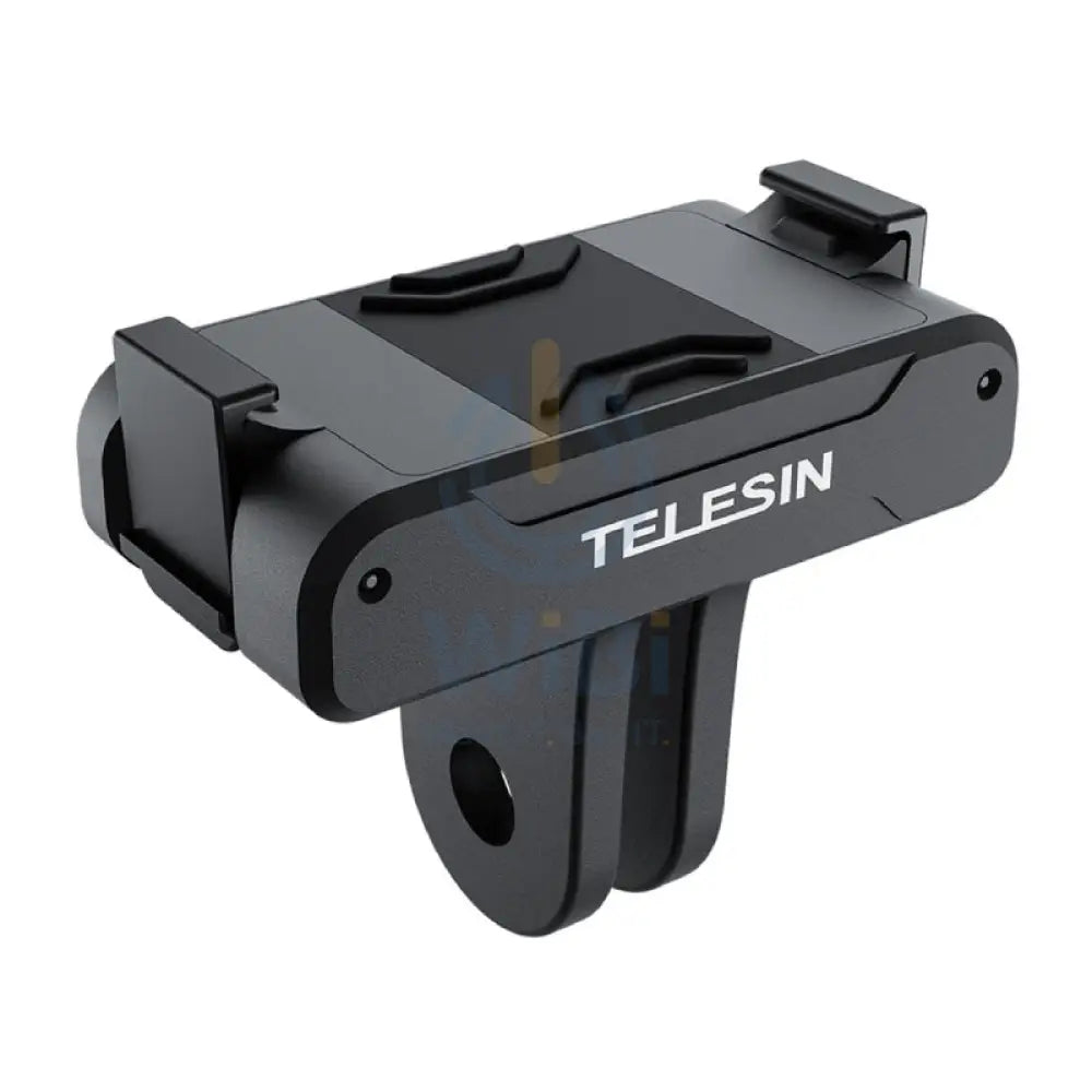 TELESIN Magnetic Two-Claw Adapter for DJI Osmo Action 3 - Black Accessories > Cameras