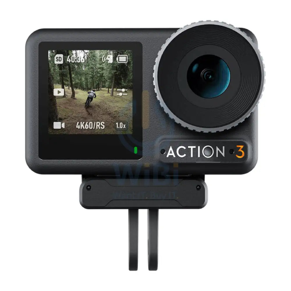 TELESIN Magnetic Two-Claw Adapter for DJI Osmo Action 3 - Black Accessories > Cameras
