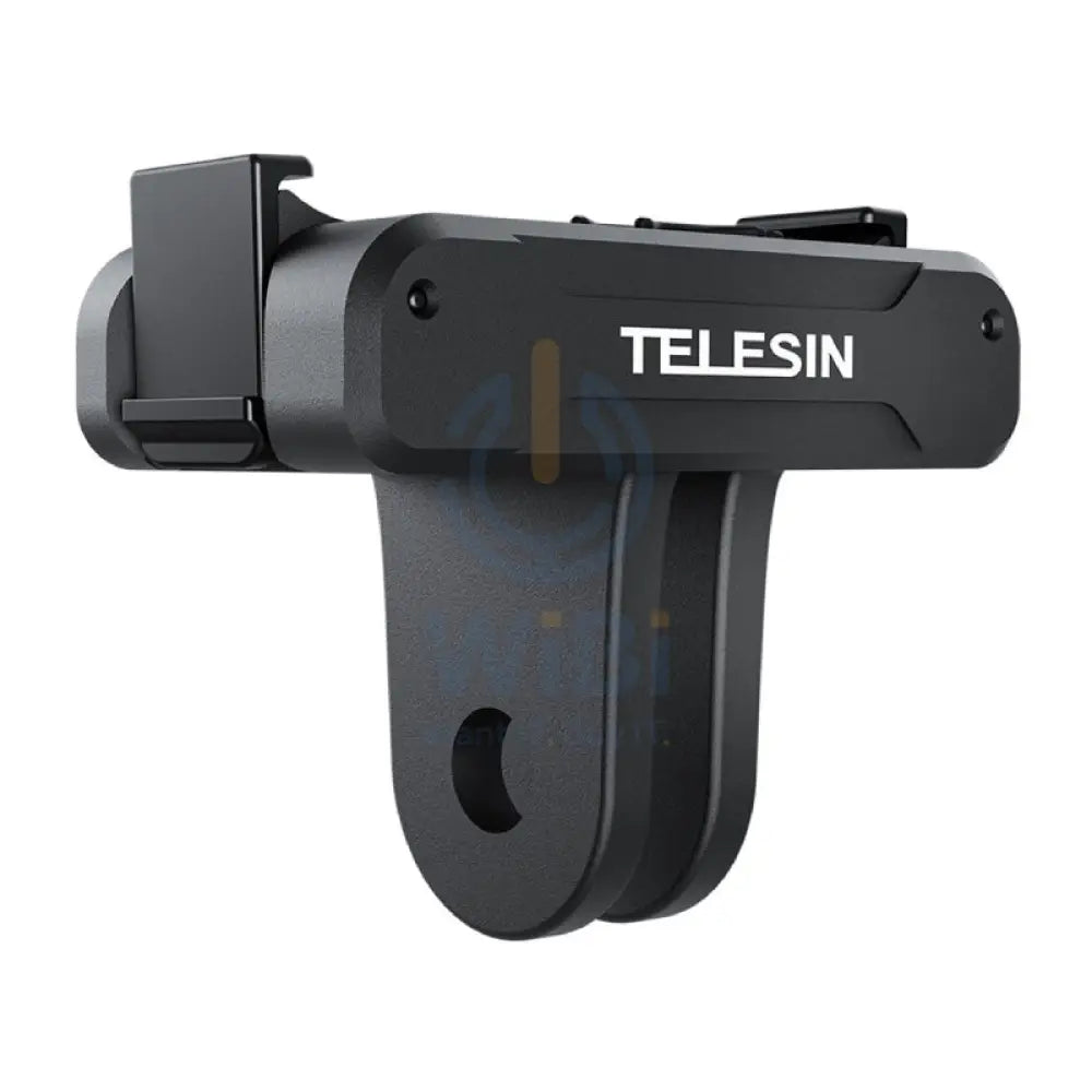 TELESIN Magnetic Two-Claw Adapter for DJI Osmo Action 3 - Black Accessories > Cameras