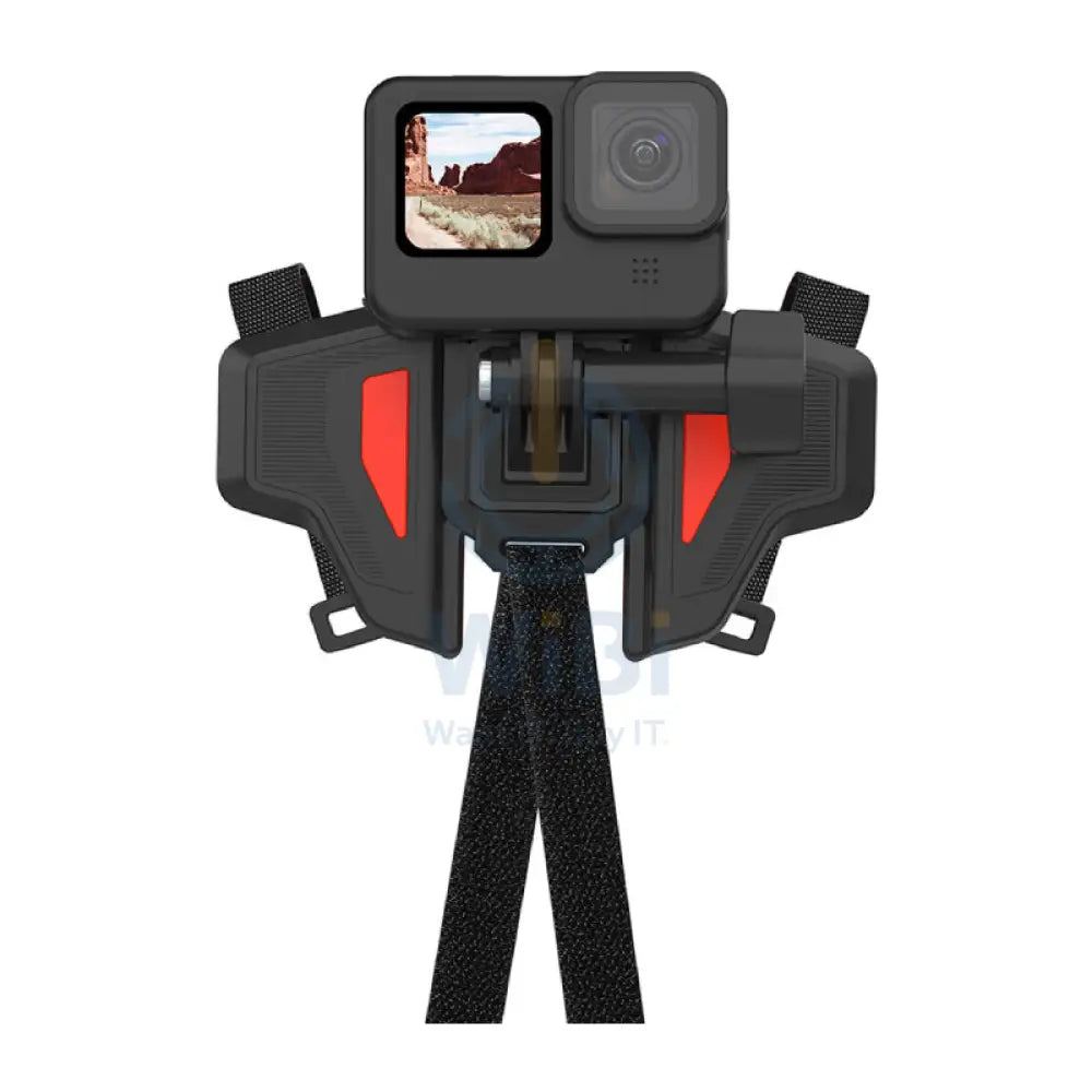 TELESIN Motorcycle Helmet Chin Mount for Action Cameras Accessories > Cameras