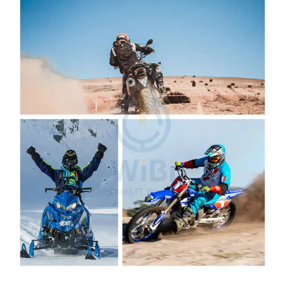 TELESIN Motorcycle Helmet Chin Mount for Action Cameras Accessories > Cameras