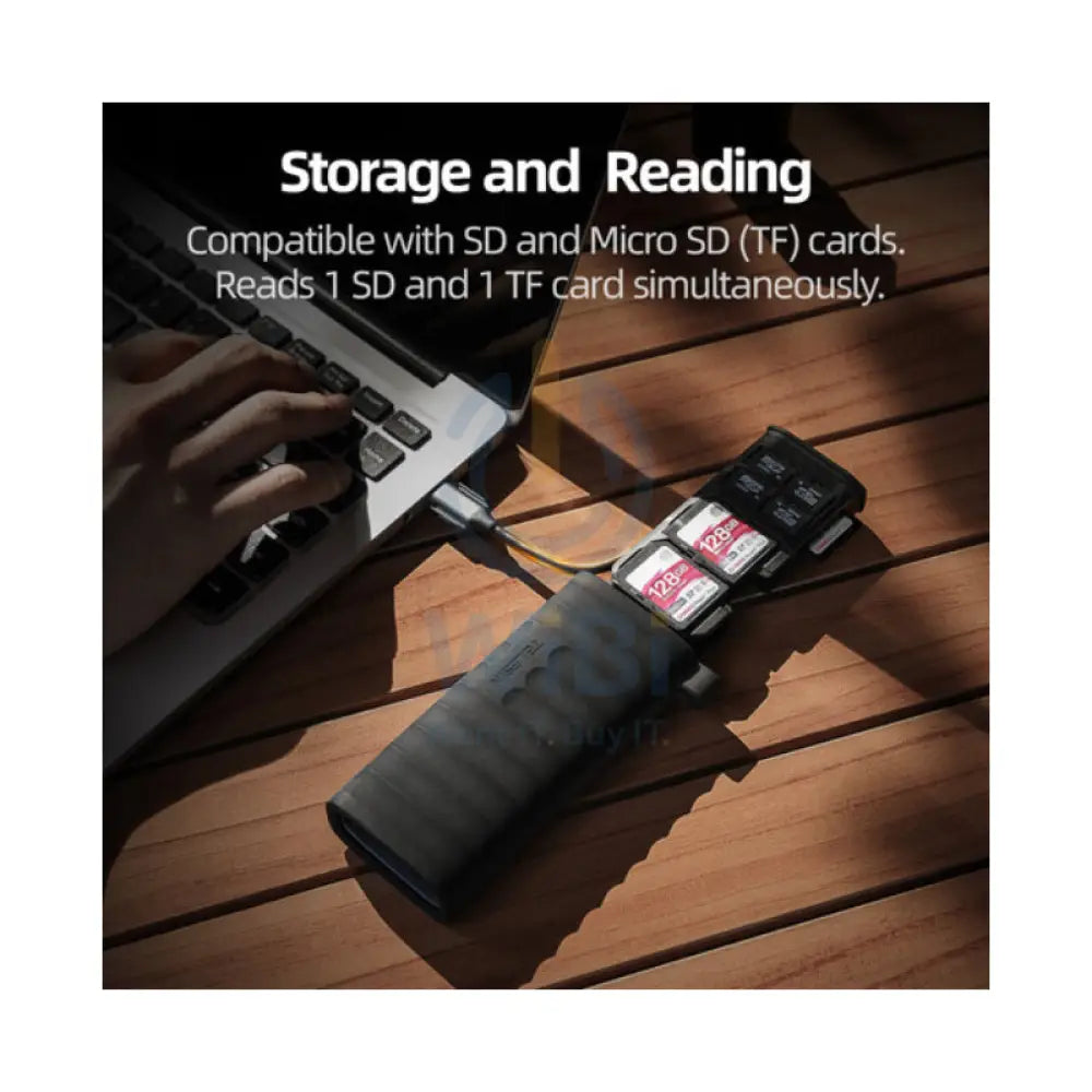 TELESIN Multifunctional Card Reader - Black Storage > Memory Cards