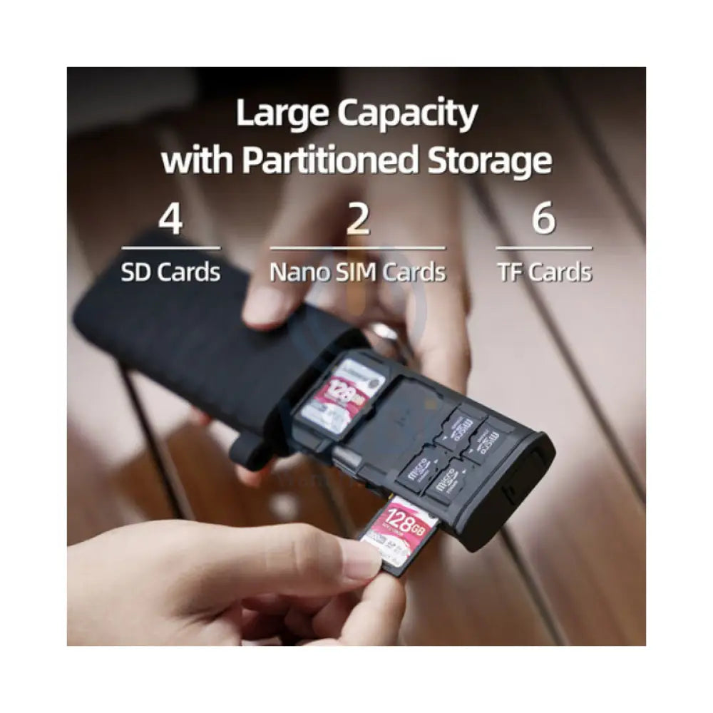 TELESIN Multifunctional Card Reader - Black Storage > Memory Cards