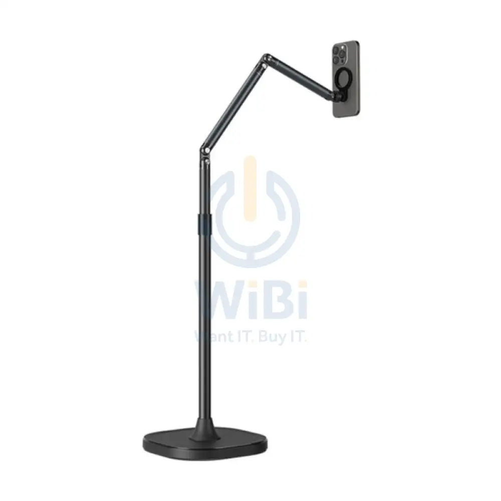 TELESIN Phone Floor Stand and Articulating Arm with MagSafe - Black/Silver Accessories > Mobiles & Tablets > Mobiles >