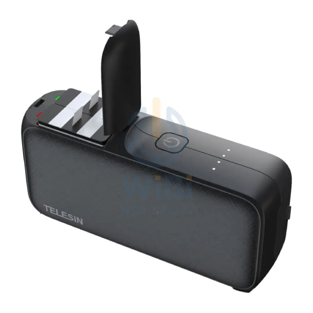 TELESIN Power Bank For GoPro HERO13 Batteries - Black Accessories > Cameras