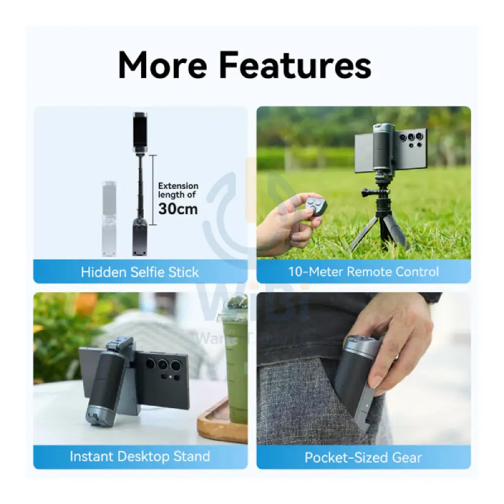 TELESIN Smart phone Camera Grip Accessories > Mobiles & Tablets > Mobiles > Grips