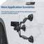 TELESIN Triple Suction Cup Camera Mount - Black Accessories > Cameras