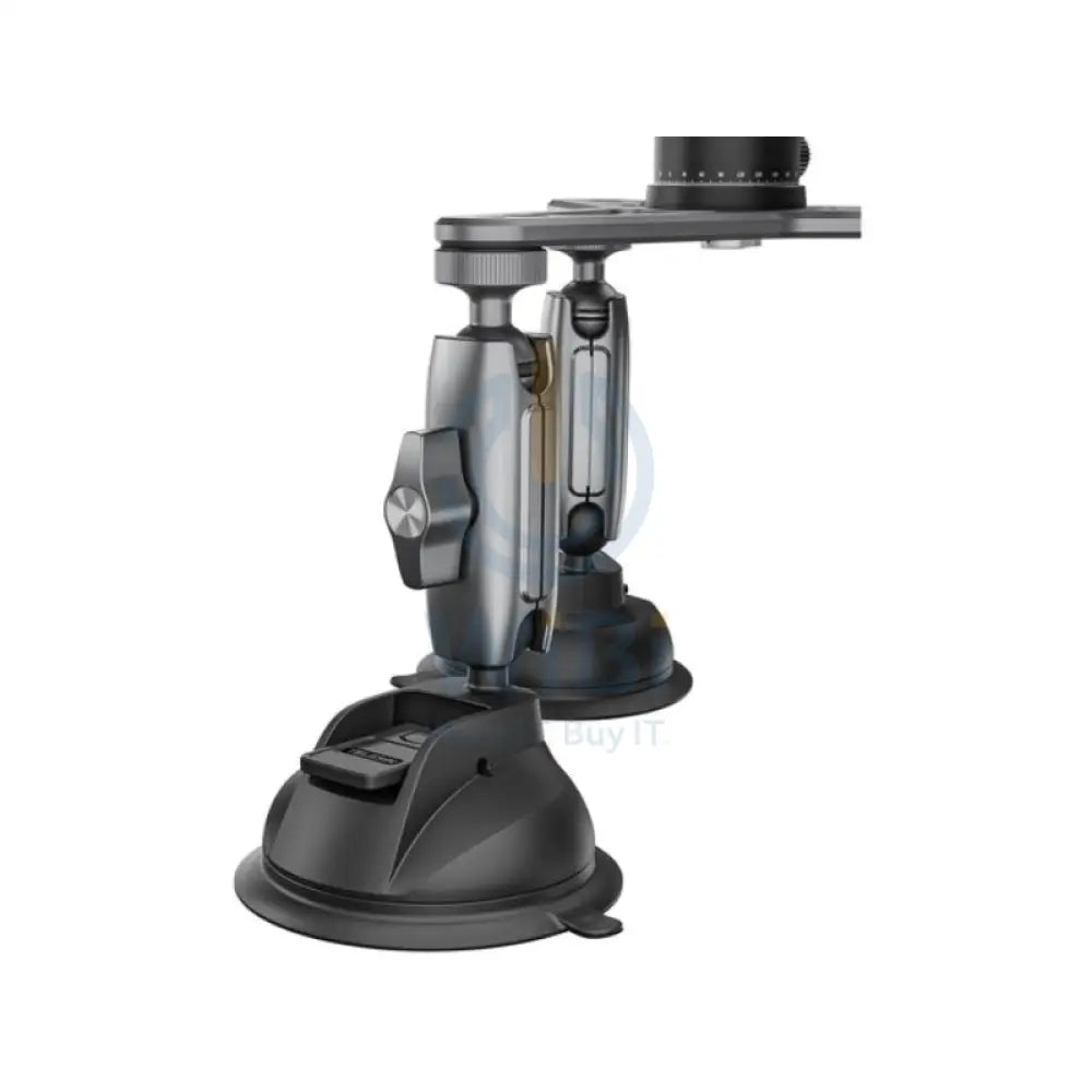 TELESIN Triple Suction Cup Camera Mount - Black Accessories > Cameras