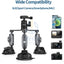 TELESIN Triple Suction Cup Camera Mount - Black Accessories > Cameras