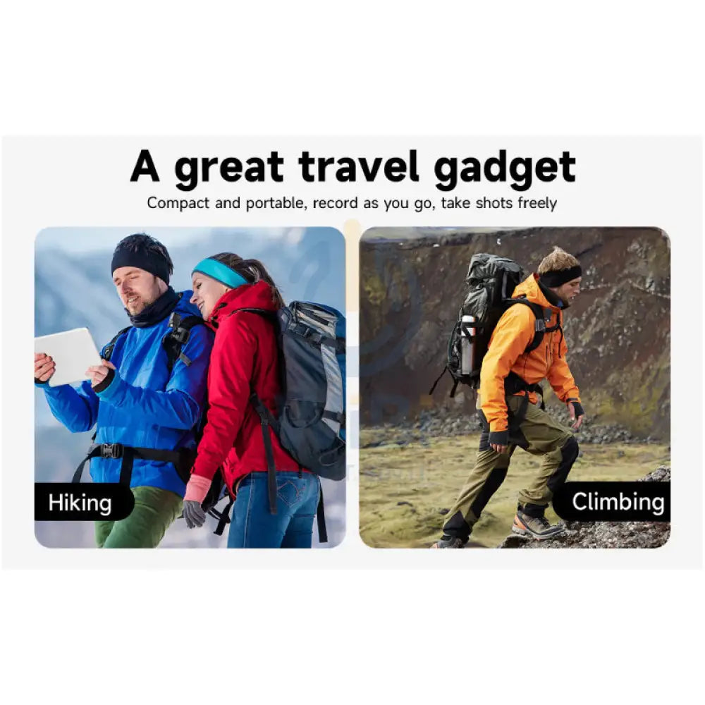 TELESIN Upgraded Magnetic Universal Backpack Clip for GoPro Accessories > Cameras