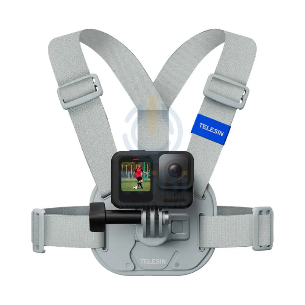 TELESIN Vest Chest Strap with Quick Release for Action Cameras - Gray Accessories > Cameras