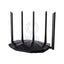 Tenda AX1500 Dual-Band Gigabit Wi-Fi 6 Router - 300Mbps / LAN / WAN / Black Networking Products > Routers