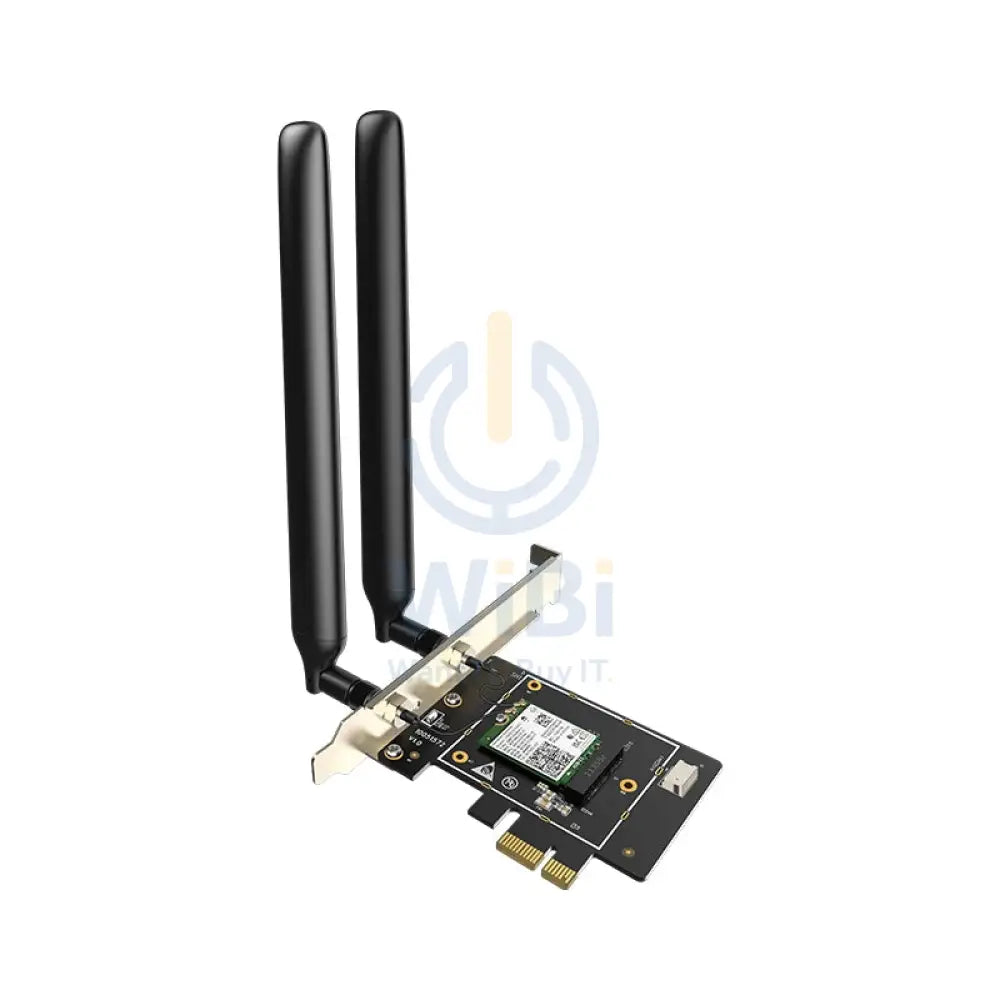 Tenda E33 (AX5400) Tri-band Gigabit Wi-Fi 6E PCI-E Adapter - 6GHz(2402) / PCI Express Networking Products > Network Card