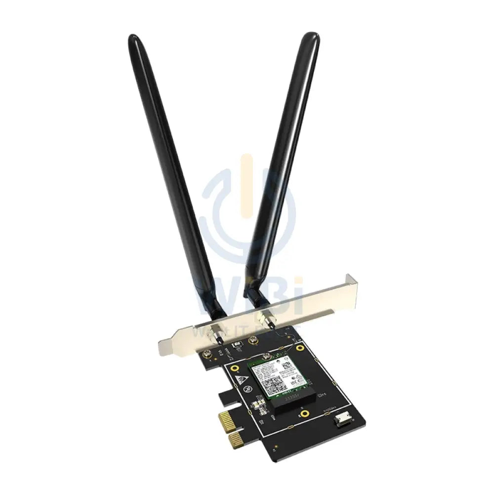 Tenda E33 (AX5400) Tri-band Gigabit Wi-Fi 6E PCI-E Adapter - 6GHz(2402) / PCI Express Networking Products > Network Card