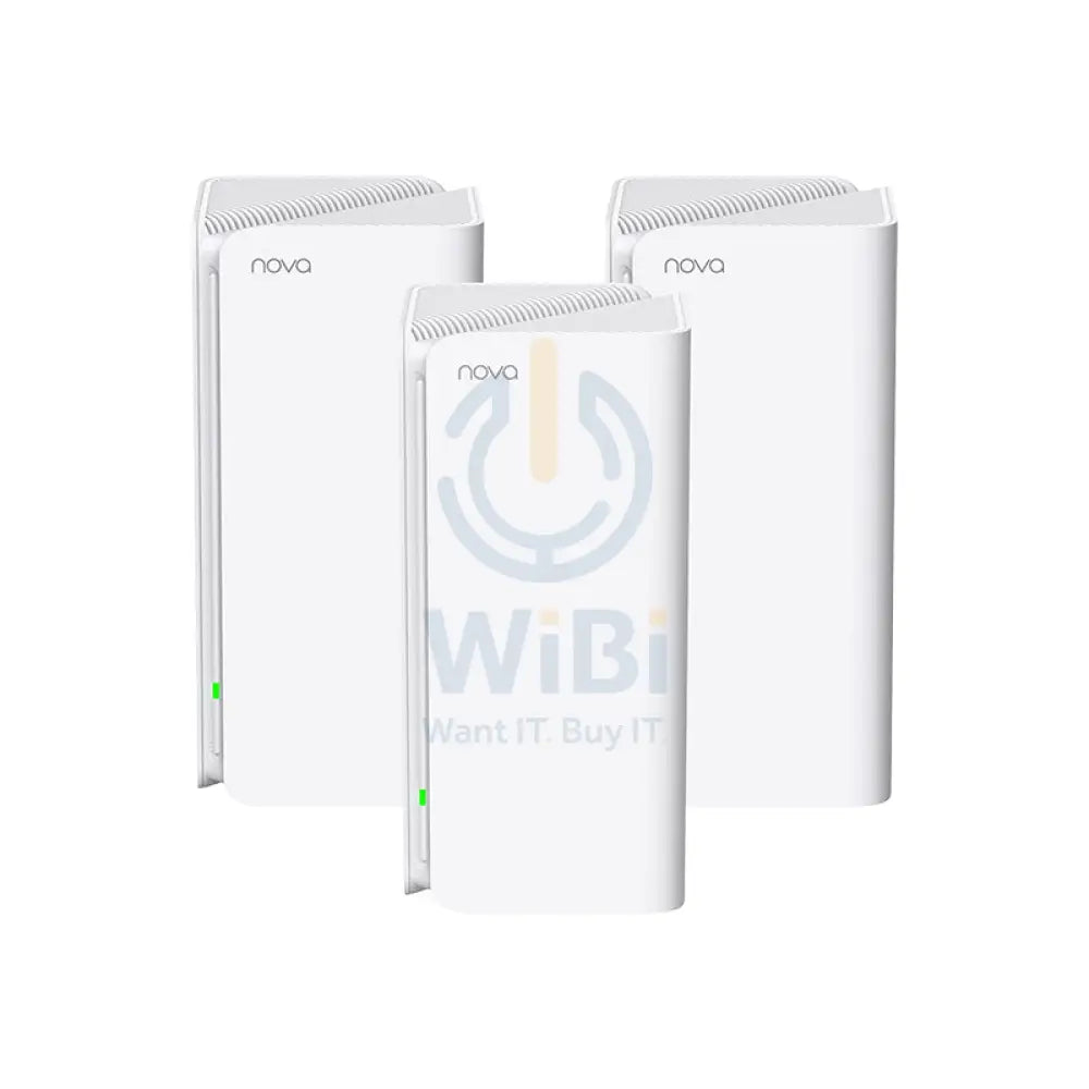 Tenda MX15 Pro (AX5400) Dual-band Whole Home Wi-Fi 6 Mesh System - 5GHz(4804Mbps) / LAN (3-Pack) Networking Products >