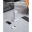 TESSAN 12-Way Multi-Plug Extension - 15W / 1700J / 2 Meter / White Accessories > Power Adapters