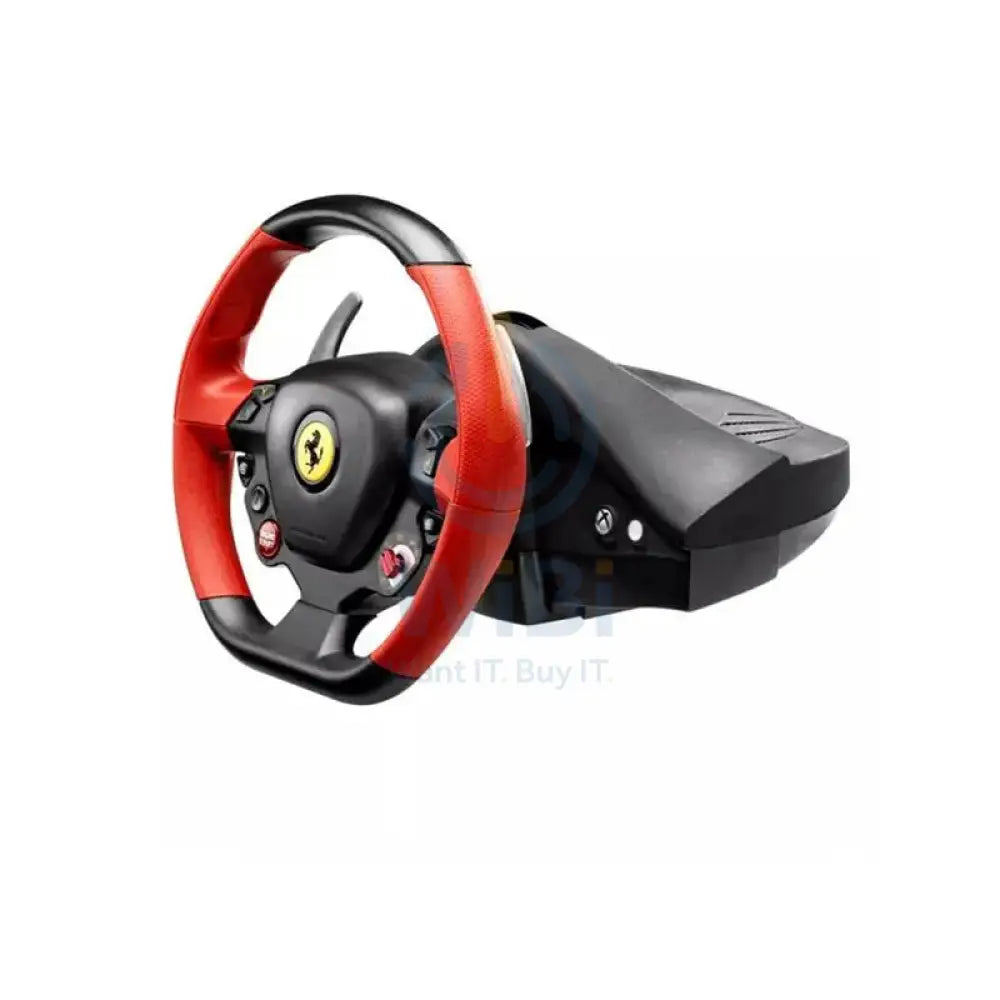 Thrustmaster Gaming Ferrari 458 Spider Racing Steering Wheel - Black/Red Accessories > Gaming Controllers > Gaming Zone