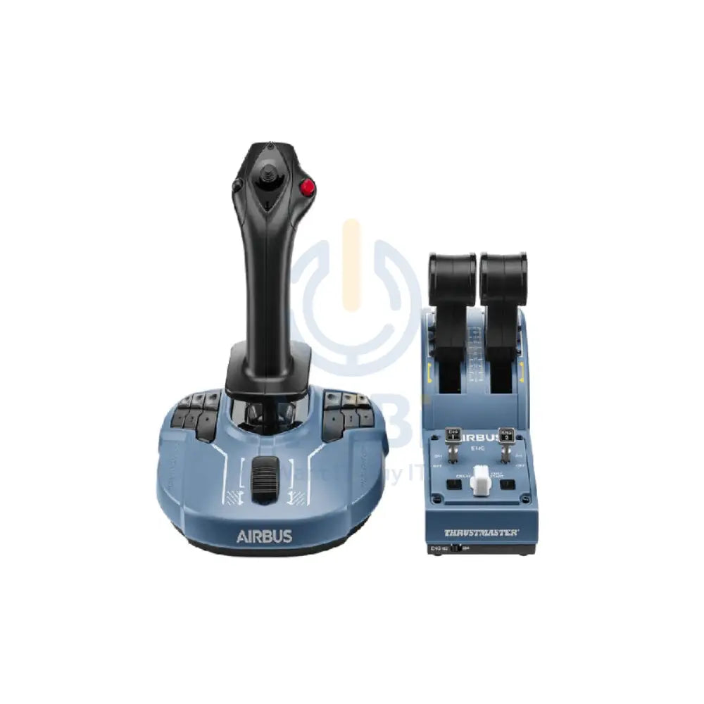 Thrustmaster TCA Officer Pack Airbus Edition TCA Sidestick & Quadrant Controls - Blue Accessories > Gaming Controllers