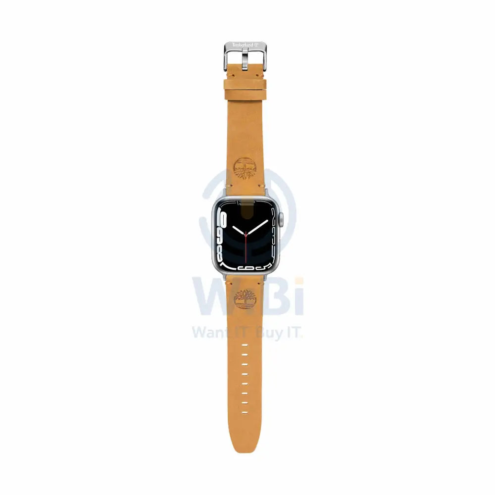 Timberland Ashby Apple Watch Ultra/45/44/42mm Smart Watch 22mm Leather Strap - Wheat Leather Accessories > Smart Watches