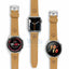 Timberland Ashby Apple Watch Ultra/45/44/42mm Smart Watch 22mm Leather Strap - Wheat Leather Accessories > Smart Watches