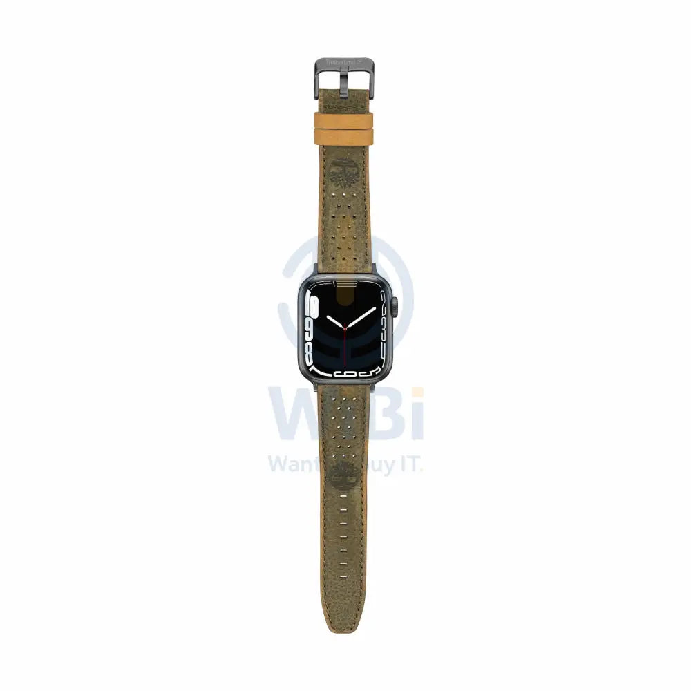 Timberland Daintree Apple Watch 38/40/41mm Smart Watch 20mm Leather Strap - Green Leather Accessories > Smart Watches >