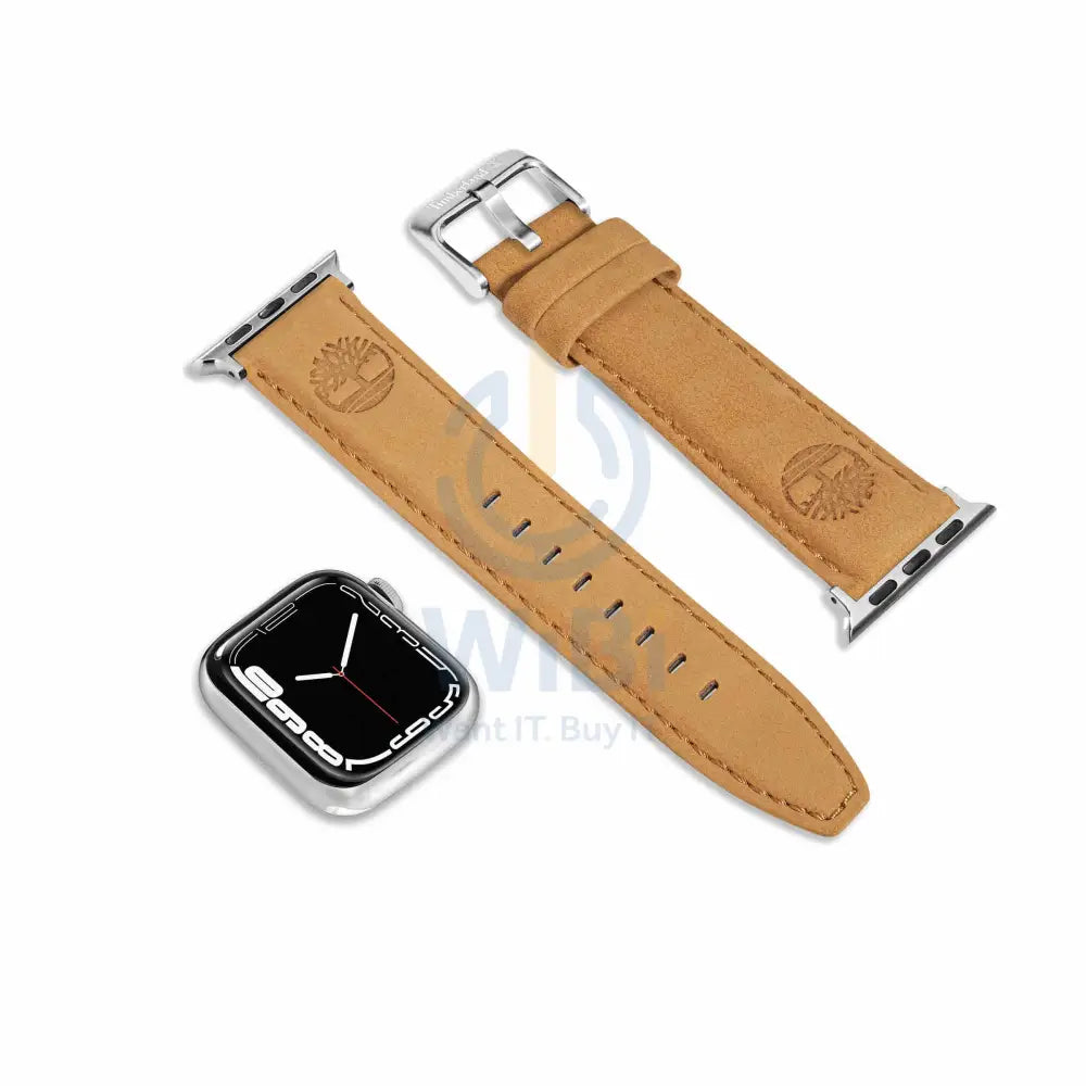 Timberland Lacandon Apple Watch 38/40/41mm Smart Watch 20mm Leather Strap - Wheat Leather Accessories > Smart Watches