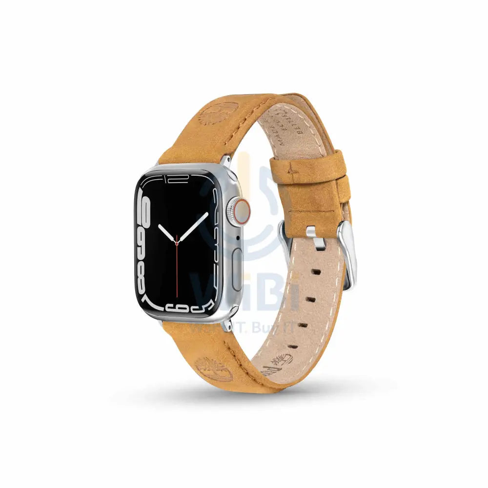 Timberland Lacandon Apple Watch 38/40/41mm Smart Watch 20mm Leather Strap - Wheat Leather Accessories > Smart Watches