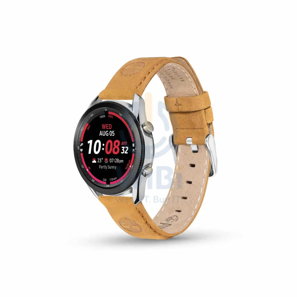 Timberland Lacandon Apple Watch 38/40/41mm Smart Watch 20mm Leather Strap - Wheat Leather Accessories > Smart Watches