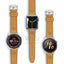 Timberland Lacandon Apple Watch 38/40/41mm Smart Watch 20mm Leather Strap - Wheat Leather Accessories > Smart Watches