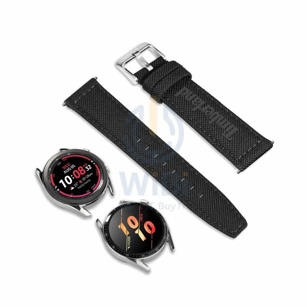 Timberland Sapo Apple Watch Ultra/45/44/42mm Smart Watch 22mm Leather Strap - Blue Fabric Accessories > Smart Watches